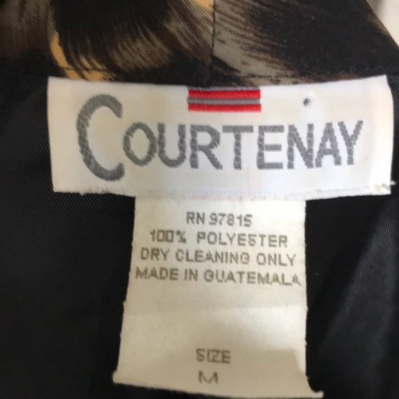 Vintage 1980’s Shoulder Padded Leopard Blazer 😘 - Picture 6 of 7